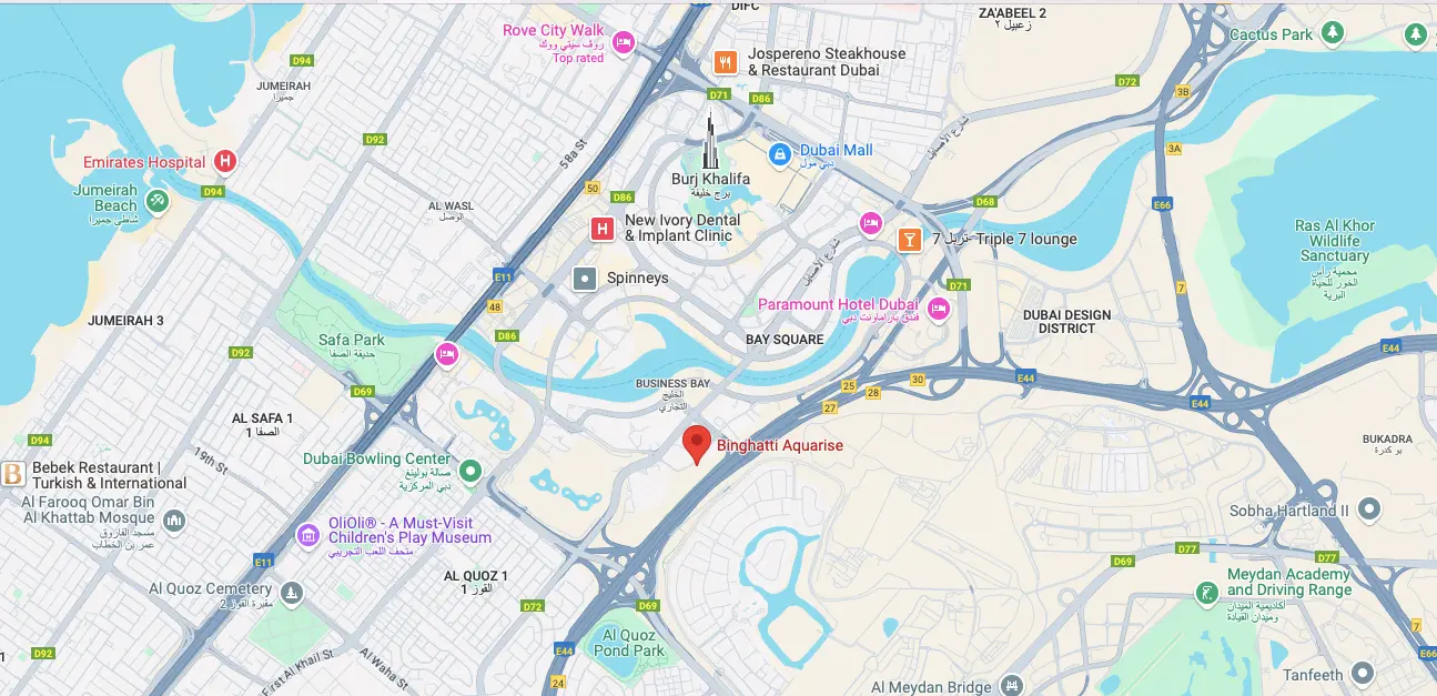 Binghatti Aquarise at Business Bay | Waterfront Apartments in Dubai